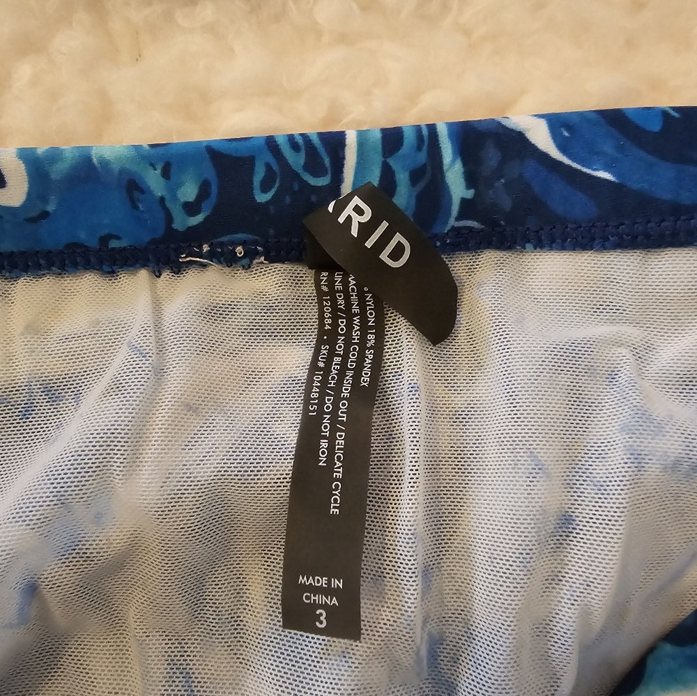 Blue Swirl Bikini Set - Picture 2 of 5